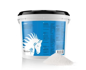 PharmaHorse L-Lysine Plus lovaknak izomépítés és kondíciójavítás támogatására
