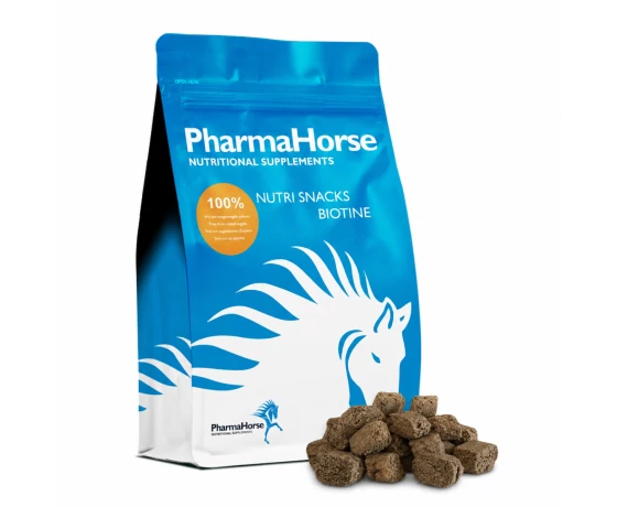 PharmaHorse Nutri Snacks Biotin jutalomfalat lovaknak