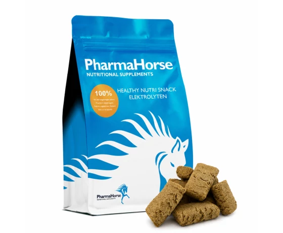PharmaHorse Nutri Snacks Elektrolit jutalomfalat lovaknak – elektrolitos egészséges snack